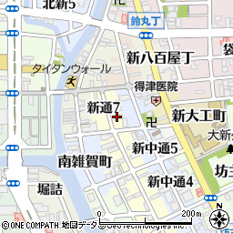 竹庄水産周辺の地図