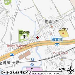 香川県丸亀市綾歌町栗熊西1593周辺の地図