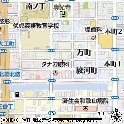 和歌山県和歌山市福町19周辺の地図