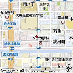 和歌山県和歌山市福町6周辺の地図