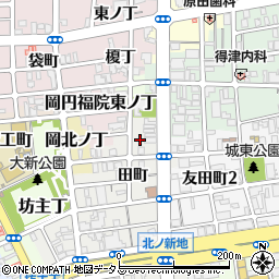和歌山県和歌山市新内周辺の地図