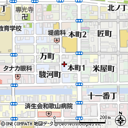 和歌山県和歌山市駿河町17周辺の地図