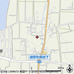 香川県丸亀市綾歌町岡田東135-1周辺の地図