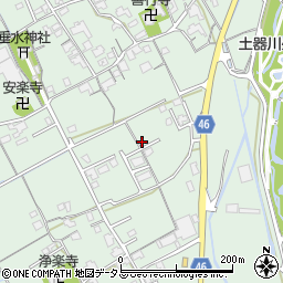 香川県丸亀市垂水町1052-3周辺の地図