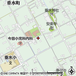 香川県丸亀市垂水町1386-2周辺の地図