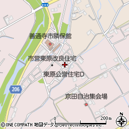香川県善通寺市与北町2901-1周辺の地図