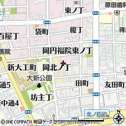 和歌山県和歌山市岡織屋小路13周辺の地図