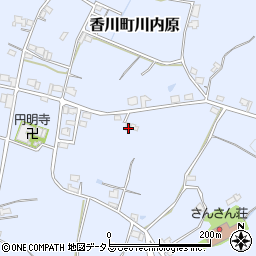 香川県高松市香川町川内原840周辺の地図