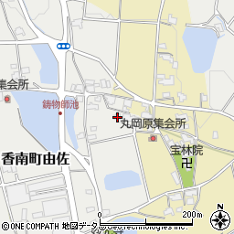 香川県高松市香南町由佐1643周辺の地図