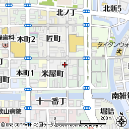 和歌山県和歌山市中ノ店南ノ丁26周辺の地図