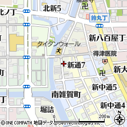 福井食堂周辺の地図