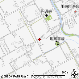 阿瀬集会場周辺の地図