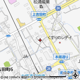 香川県善通寺市上吉田町398周辺の地図