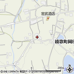 香川県丸亀市綾歌町岡田東744周辺の地図