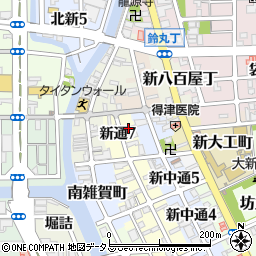 宮坂仏壇店周辺の地図