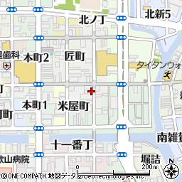 和歌山県和歌山市中ノ店南ノ丁34周辺の地図