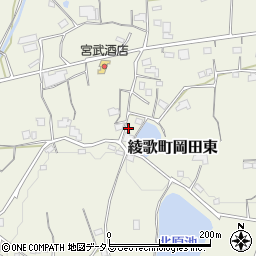 香川県丸亀市綾歌町岡田東783周辺の地図