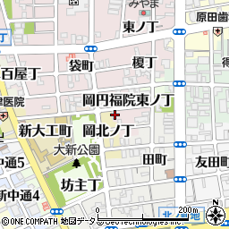 和歌山県和歌山市岡織屋小路1周辺の地図
