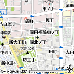和歌山県和歌山市岡北ノ丁3周辺の地図