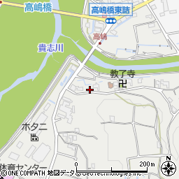 和歌山県紀の川市桃山町調月212周辺の地図