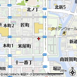和歌山県和歌山市中ノ店南ノ丁6周辺の地図