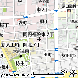 和歌山県和歌山市岡織屋小路4周辺の地図