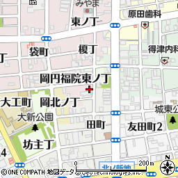 和歌山県和歌山市新内19周辺の地図