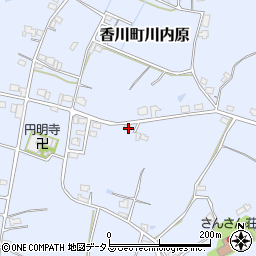 香川県高松市香川町川内原820周辺の地図