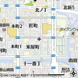 和歌山県和歌山市中ノ店南ノ丁33周辺の地図