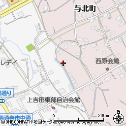 香川県善通寺市与北町3138周辺の地図