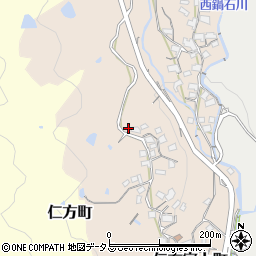 広島県呉市仁方宮上町周辺の地図