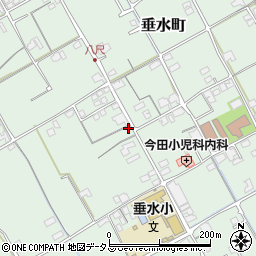 香川県丸亀市垂水町1321-3周辺の地図