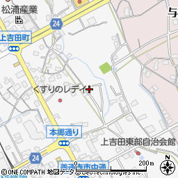 香川県善通寺市上吉田町152周辺の地図