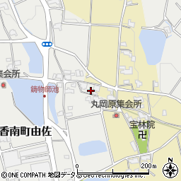 香川県高松市香南町由佐1642周辺の地図
