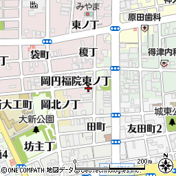 和歌山県和歌山市岡織屋小路5周辺の地図