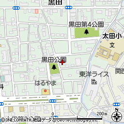 和歌山県和歌山市黒田39周辺の地図
