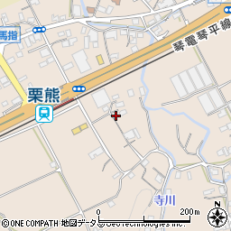 香川県丸亀市綾歌町栗熊東626周辺の地図