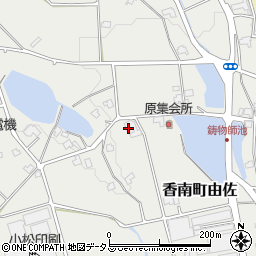 香川県高松市香南町由佐1690周辺の地図