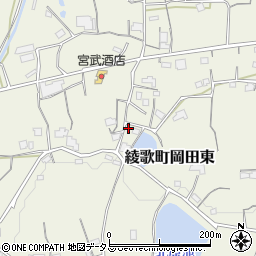香川県丸亀市綾歌町岡田東782周辺の地図