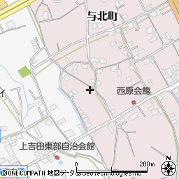 香川県善通寺市与北町3135-1周辺の地図