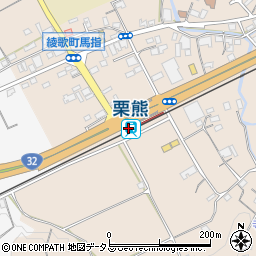 香川県丸亀市綾歌町栗熊東478周辺の地図