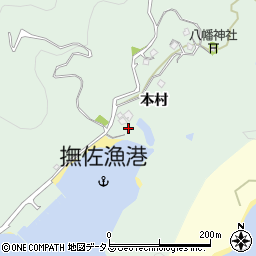 徳島県鳴門市瀬戸町撫佐本村61周辺の地図