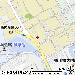 香川県善通寺市下吉田町81周辺の地図