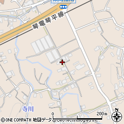 香川県丸亀市綾歌町栗熊東1583周辺の地図