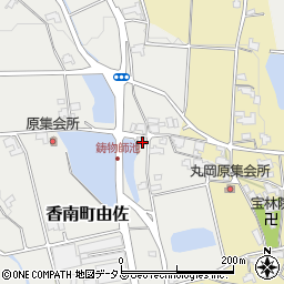 香川県高松市香南町由佐1634周辺の地図