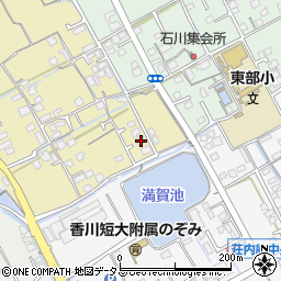 香川県善通寺市下吉田町42周辺の地図