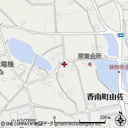 香川県高松市香南町由佐1692周辺の地図
