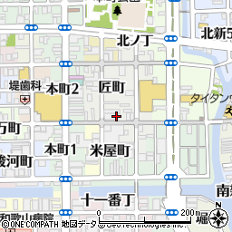 和歌山県和歌山市匠町21周辺の地図