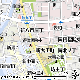 大西神具店周辺の地図