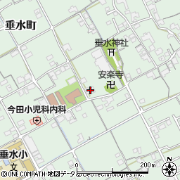 香川県丸亀市垂水町1367-1周辺の地図